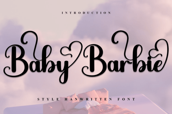 Baby Barbie Font: A Festive Script for Digital Branding