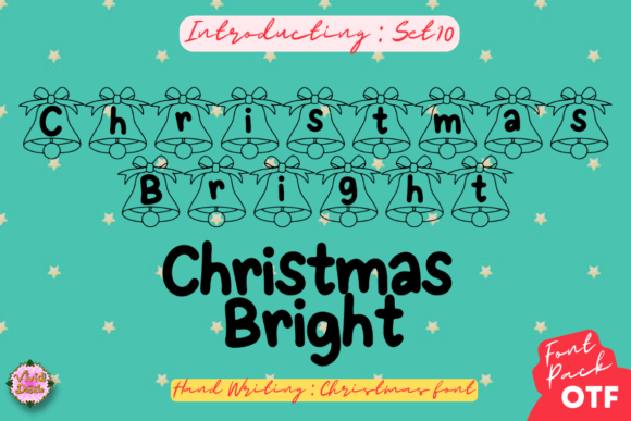 Christmas Bright 10: A Festive Display Font That Cuts Through the Feed