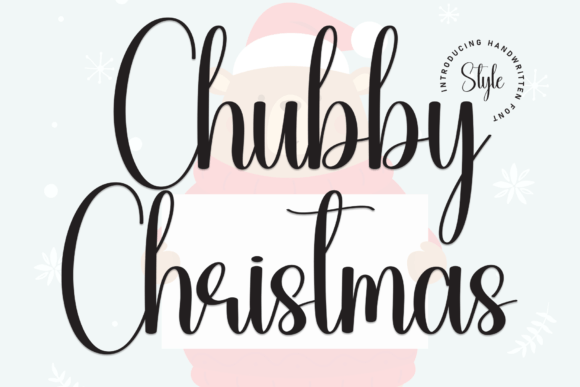 Chubby Christmas Font: Warm, Handwritten Charm for Your Brand