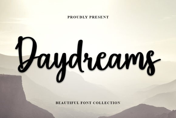 Daydreams: An Elegant Script Font for Thoughtful Branding