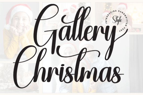 Gallery Christmas Font: A Joyful Script for Digital Branding