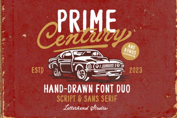 Prime Century: A Thoughtful Script + Sans Serif Font Duo for Digital Brands