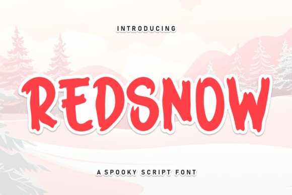 Redsnow: A Sweet, Friendly Handwritten Font for Real Branding
