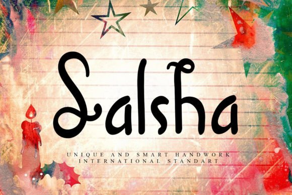 Salsha: A Thoughtful Script Font for Editorial Warmth