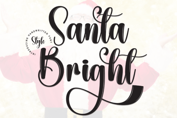 Santa Bright: A Thoughtful Script Font for Editorial Warmth
