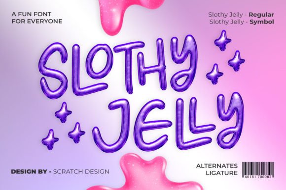 Slothy Jelly: A Playful Handwritten Font for Warm Brand Identities