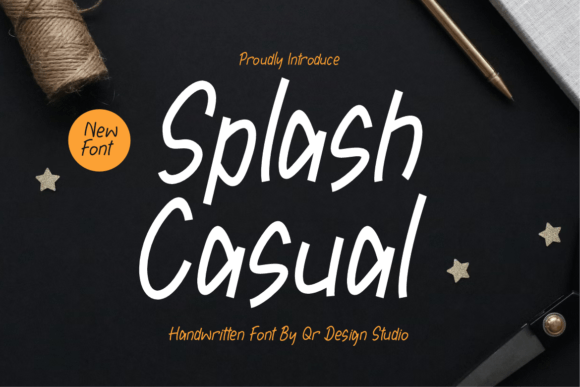 Splash Casual: A Friendly Handwritten Font for Digital Brands