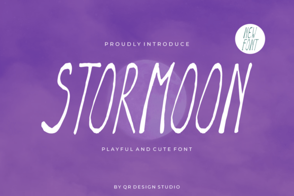 Stormoon Handwritten Font for Crafters & Sellers