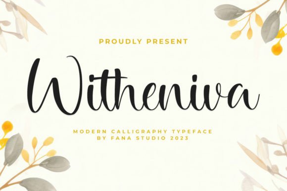 Witheniva Script: The Font That Makes Your Campaign Stand Out